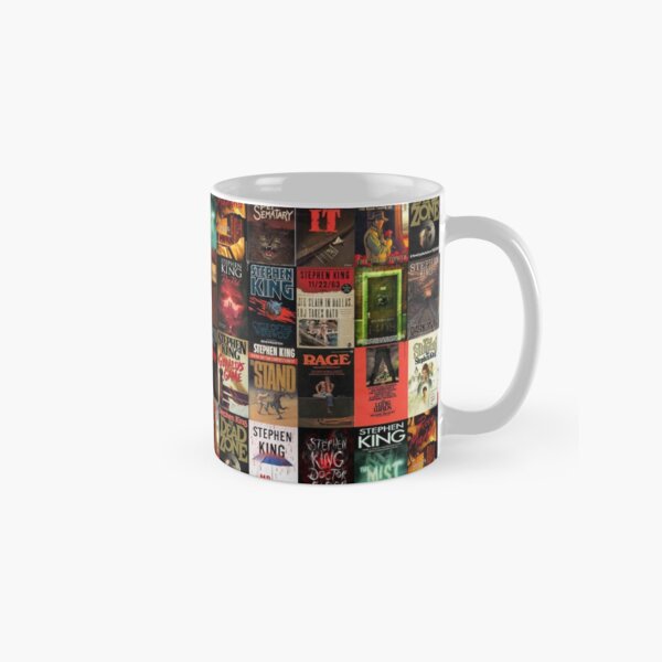 Stephen King Book Cover Collage Classic Mug