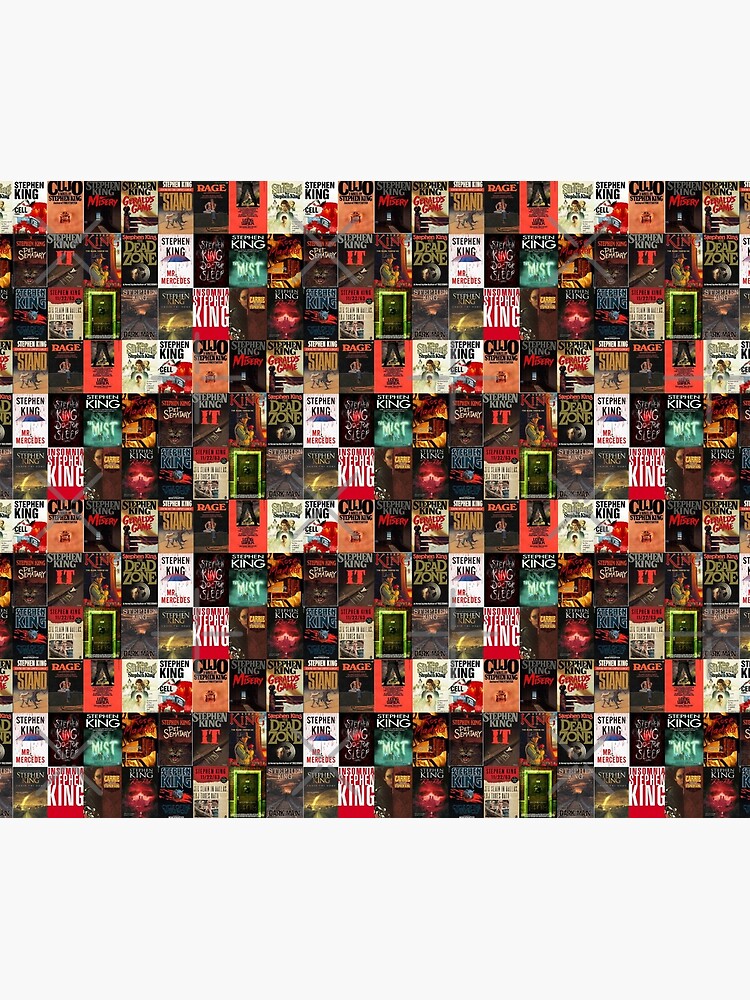 Collage de portada de libro de Stephen King de saminicosia