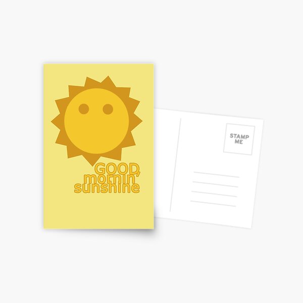 Sunshine Postcard