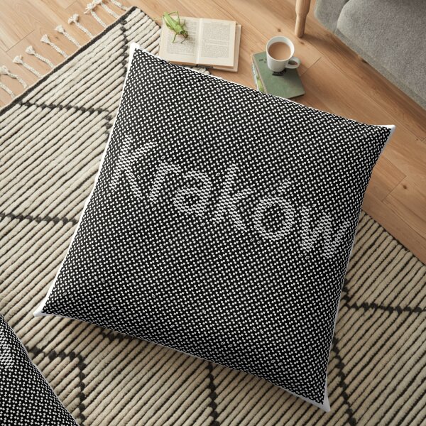 #Kraków (#Cracow, #Krakow), Southern #Poland City, Leading Center of Polish Academic, Economic, Cultural and Artistic Life Floor Pillow
