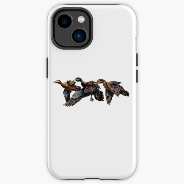 Mallard Ducks In Flight iPhone Tough Case