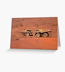 Collision Course Greeting Card