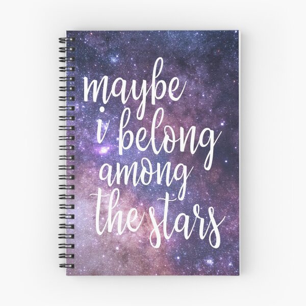 Item preview, maybe i belong among the stars designed and sold by agrlandherfeels.