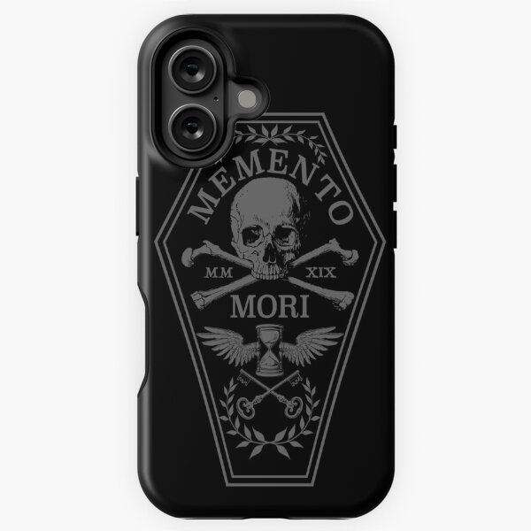 Vista previa del artículo con la obra «Memento Mori», diseñado y vendido por RavenWake.