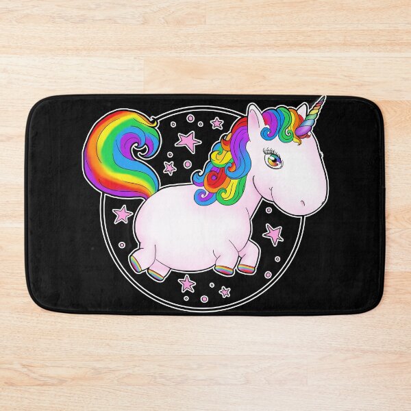 Item preview, TINY UNICORN with Pink Stars  designed and sold by EmpressEyrie.