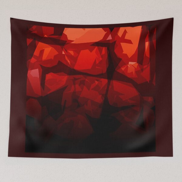 Item preview, Rockwall Crimson by Heartwall Creations designed and sold by Heartwall.