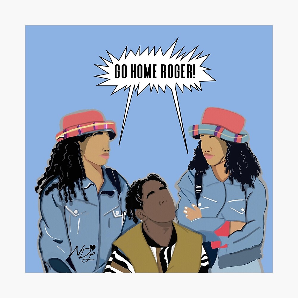 Go Home Roger Poster By Lovegaloree Redbubble