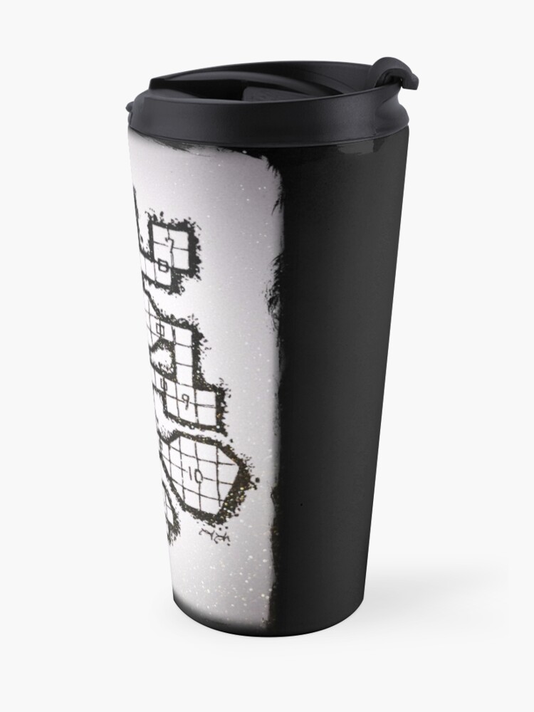 Alternate view of Old School Dungeon 001 Travel Mug