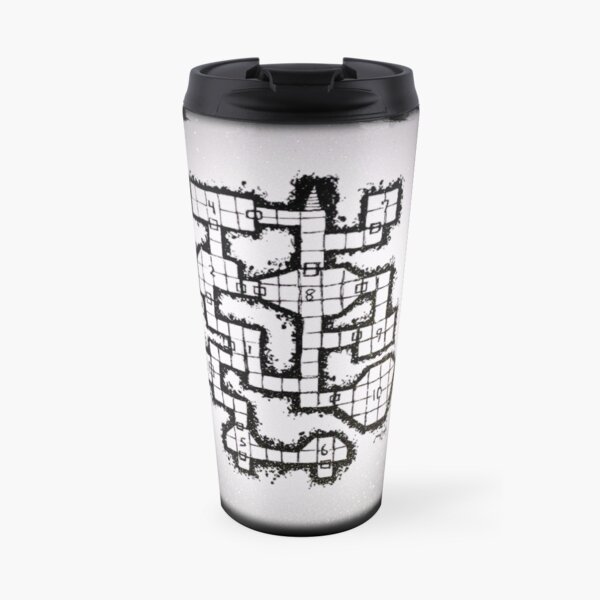Old School Dungeon 001 Travel Mug