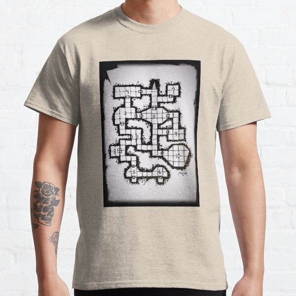 Old School Dungeon 001 Classic T-Shirt