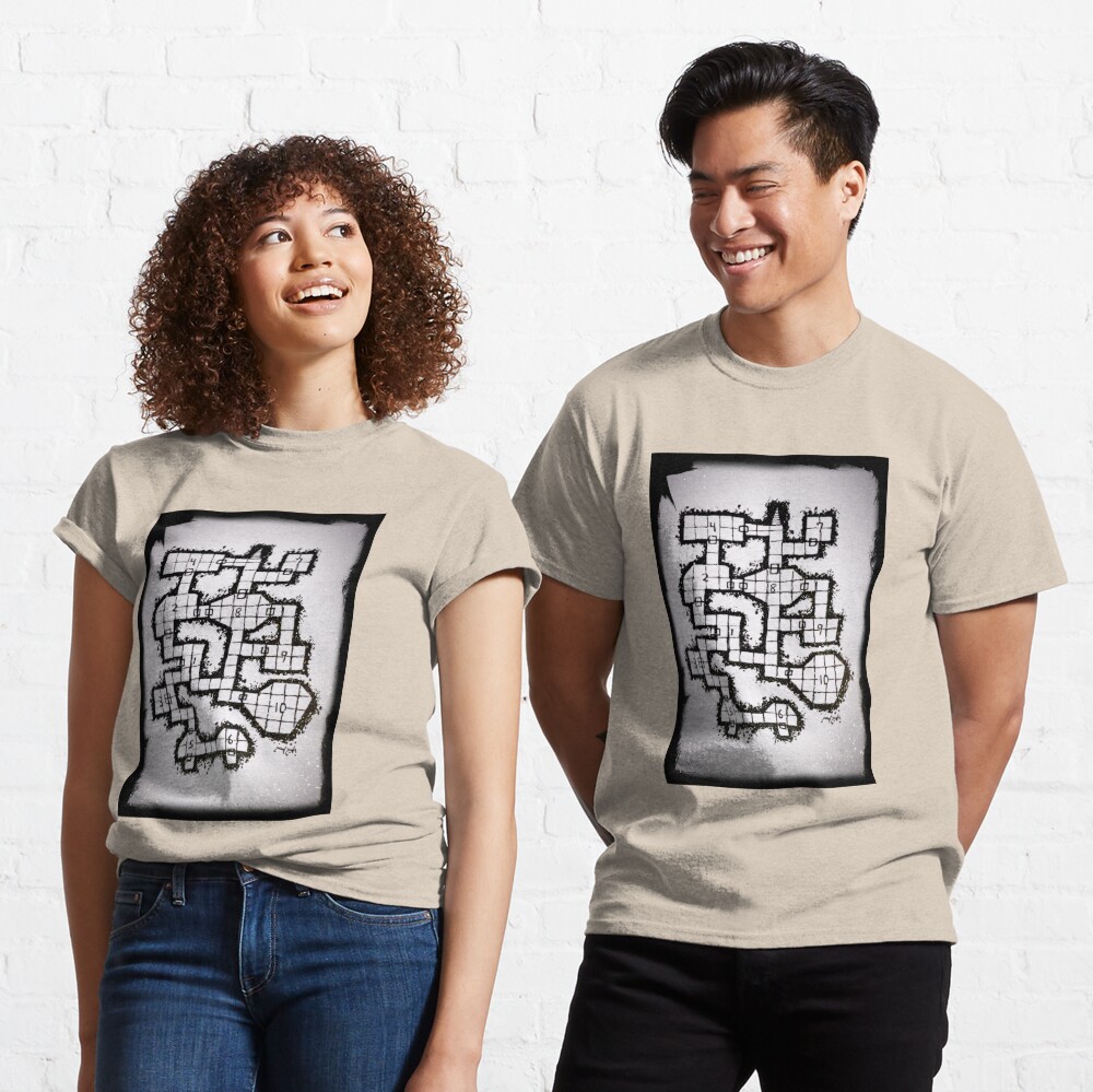 Old School Dungeon 001 Classic T-Shirt
