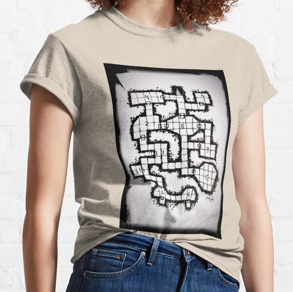 Old School Dungeon 001 Classic T-Shirt