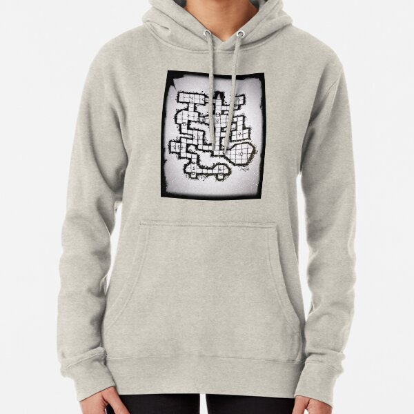 Old School Dungeon 001 Pullover Hoodie