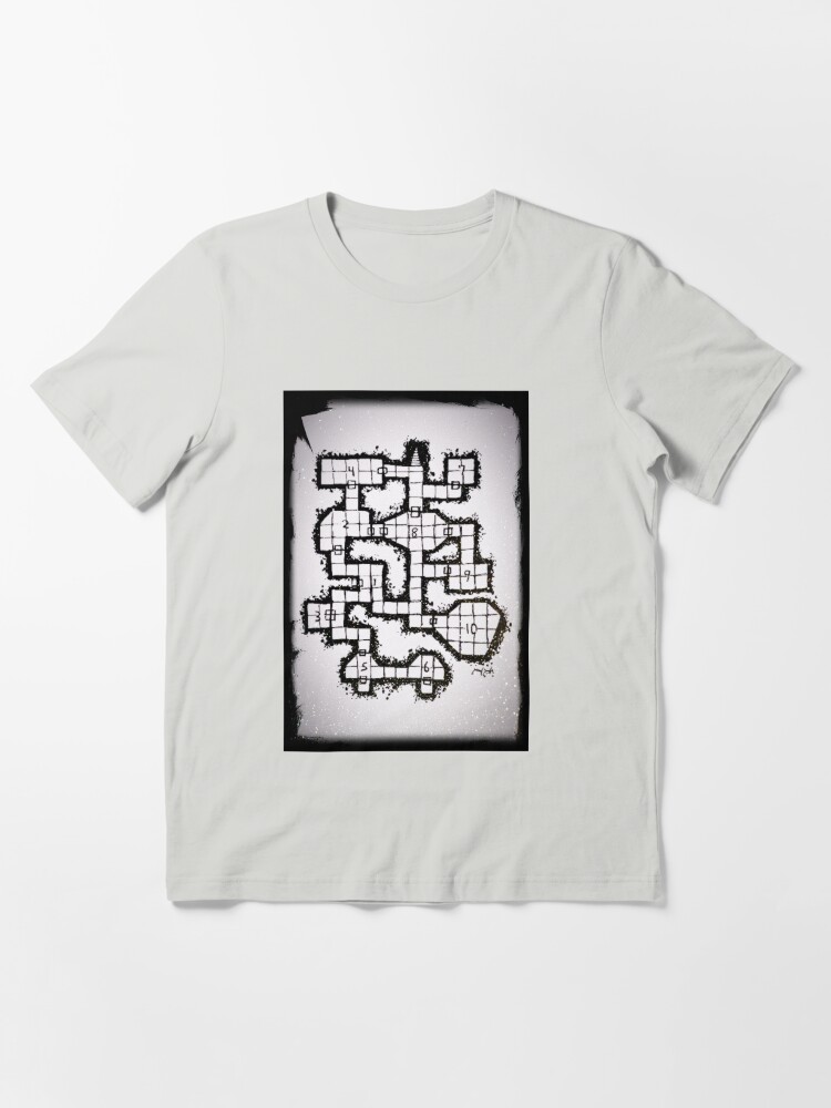 Alternate view of Old School Dungeon 001 Essential T-Shirt