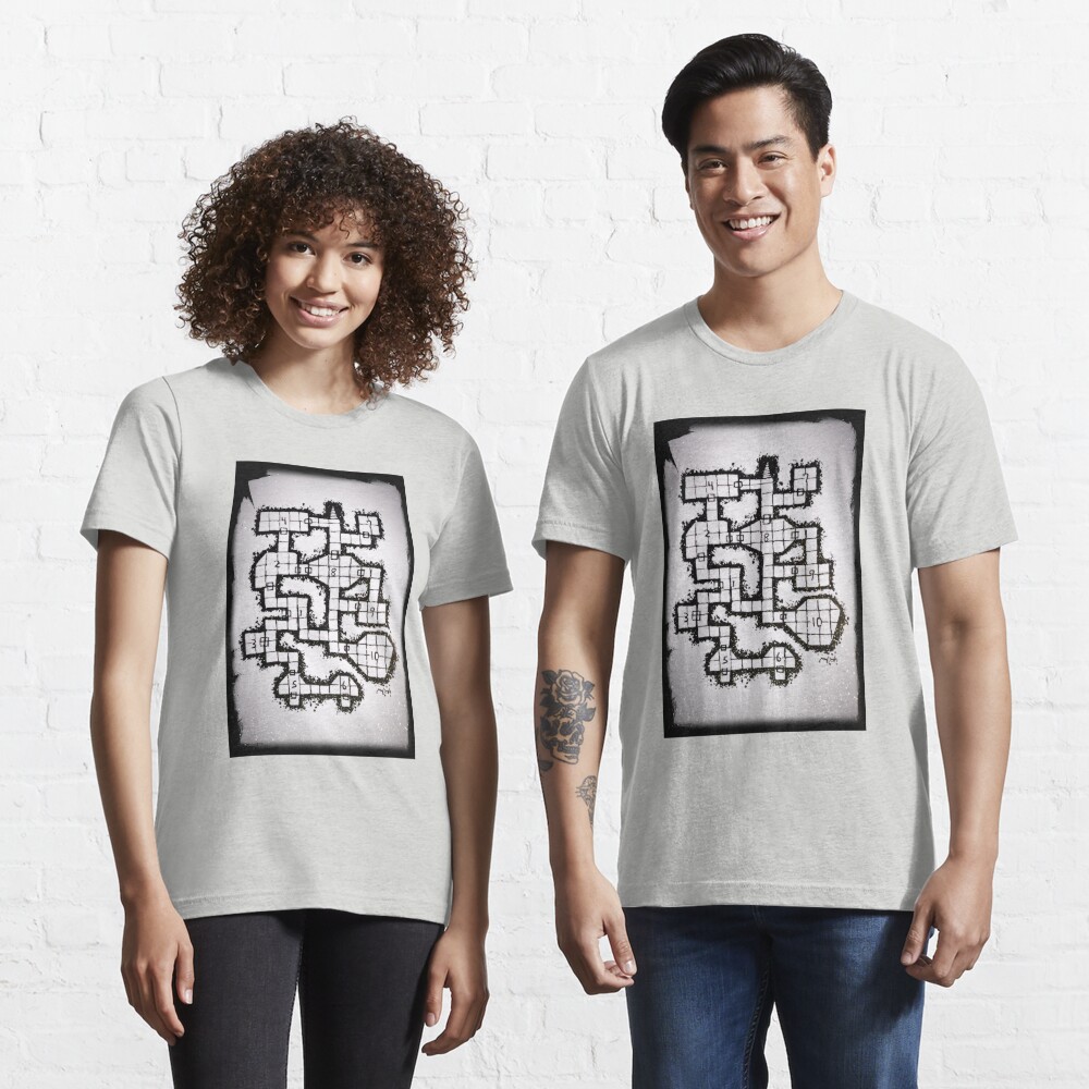 Old School Dungeon 001 Essential T-Shirt