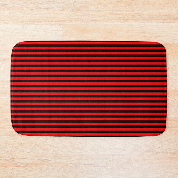 Item preview, Small Devil Red and Black Horizontal Witch Stripes designed and sold by Creepyhollow.