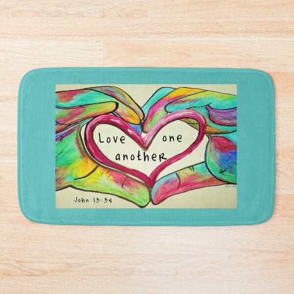 Item preview, LOVE One Another John 13: 34 designed and sold by EloiseArt.