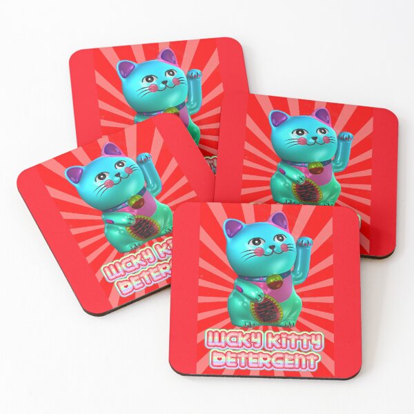 Item preview, Lucky Kitty Detergent designed and sold by WolfandWillow.