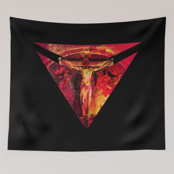 Item preview, Crucifix in Red designed and sold by joshcartoonguy.