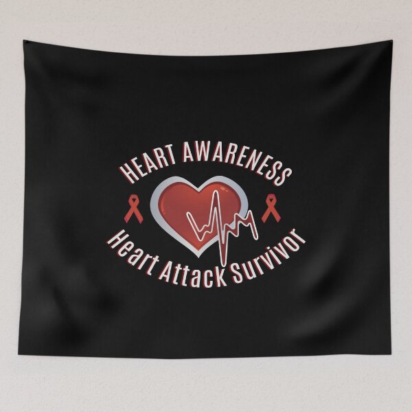 Item preview,  Heart Awareness Heart Surgery Cardiac Survivor Warrior designed and sold by wordsonly.