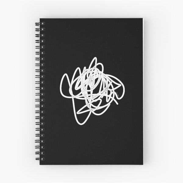 Item preview, White doodle outline! Modern abstract art - digital paint by Iona Art Digital designed and sold by IonaArtDigital.