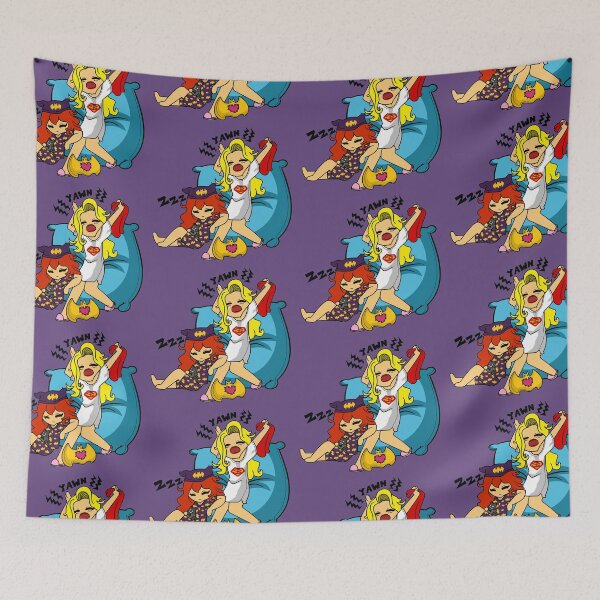 Aperçu de l'œuvre SUPER BAT SLEEPOVER SLUMBER PARTY créée et vendue par wss3.