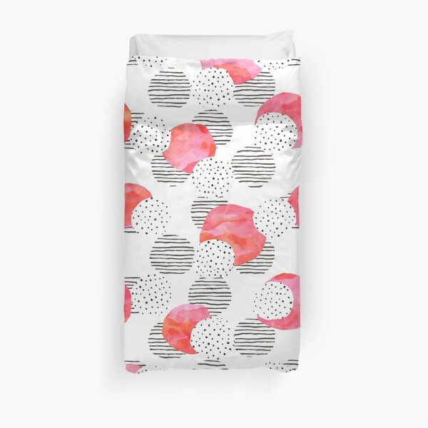 Flamingo Pink Duvet Cover