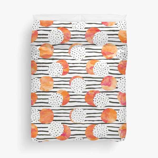 Fruity Orange Duvet Cover