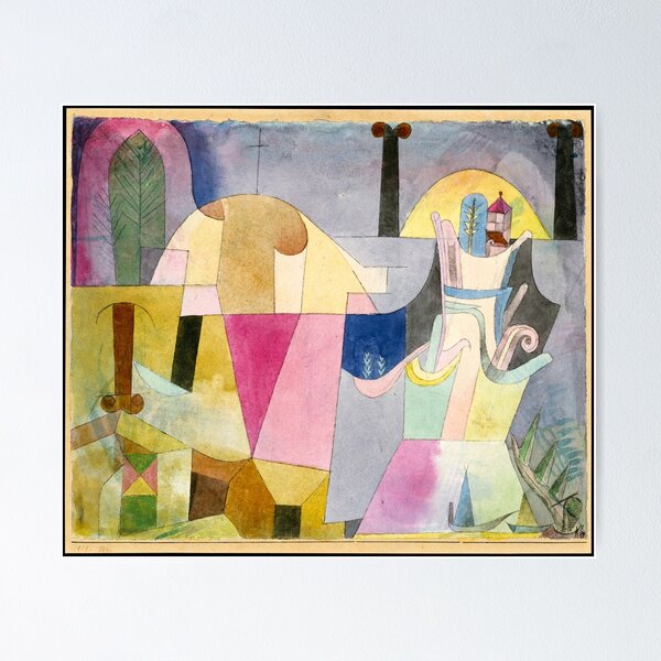 Item preview,  Paul Klee | Black Columns in a Landscape | Klee Inspired  designed and sold by Gascondi.