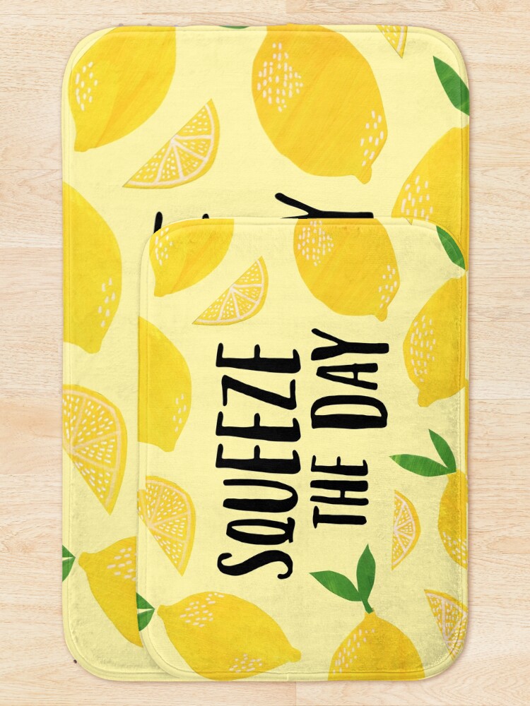 Alternate view of Squeeze the Day Bath Mat