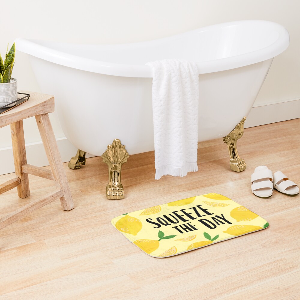 Squeeze the Day Bath Mat