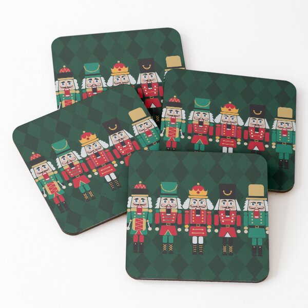 The Nutcrackers Coasters (Set of 4)