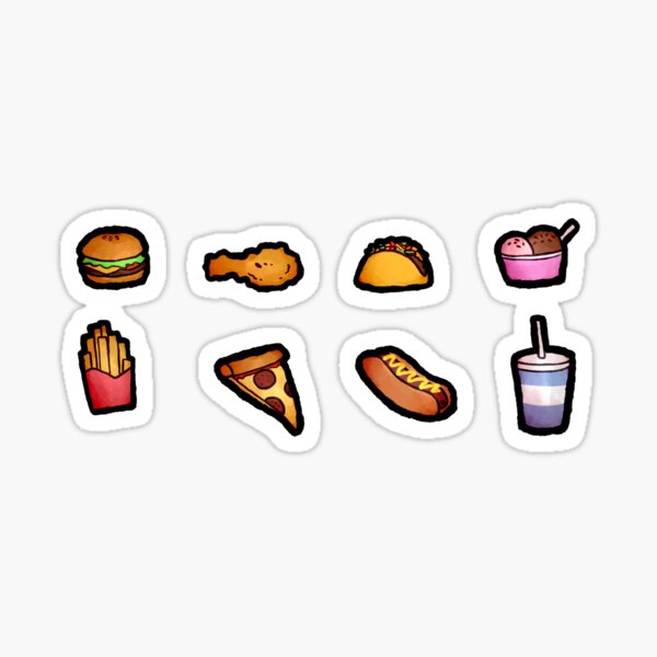 Item preview, Fast Food Set designed and sold by unicronpotato.