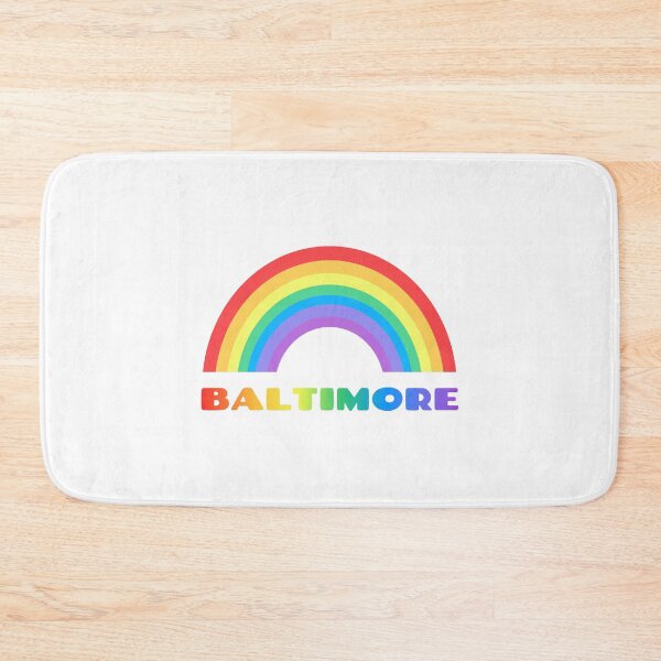 Item preview, Baltimore LGTB Pride Rainbow designed and sold by NellexDesign.