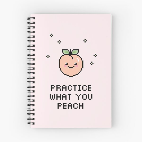 Item preview, Practice What You Peach designed and sold by lilpeachypixels.