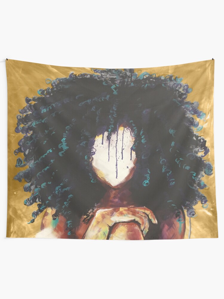 Alternate view of Naturally I GOLD Tapestry