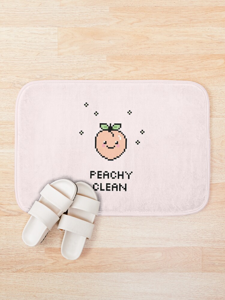 Discover Peachy Clean Bath Mat