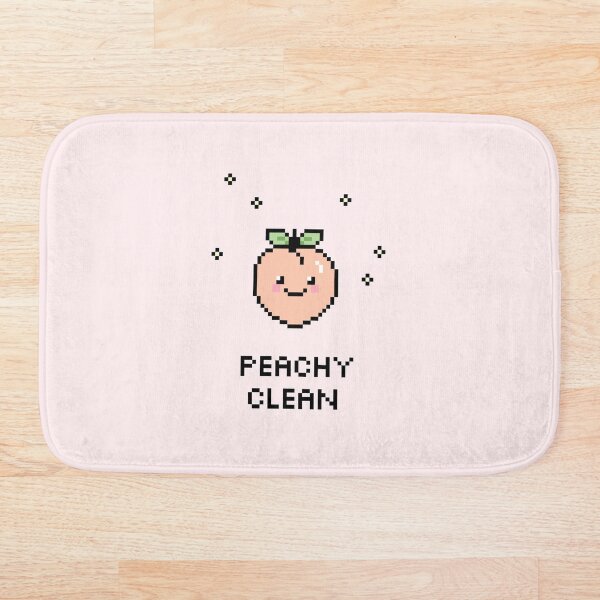 Peachy Clean Bath Mat