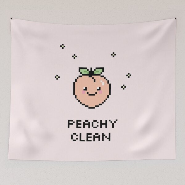 Item preview, Peachy Clean designed and sold by lilpeachypixels.