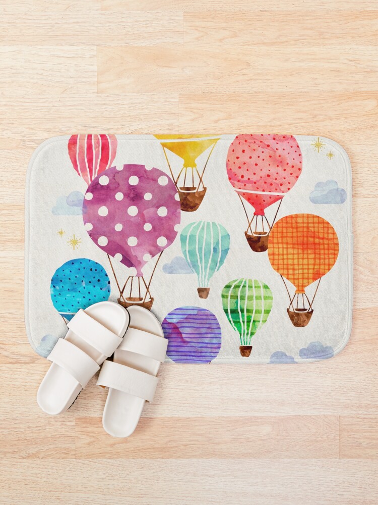 Alternate view of Hot Air Balloon Bath Mat