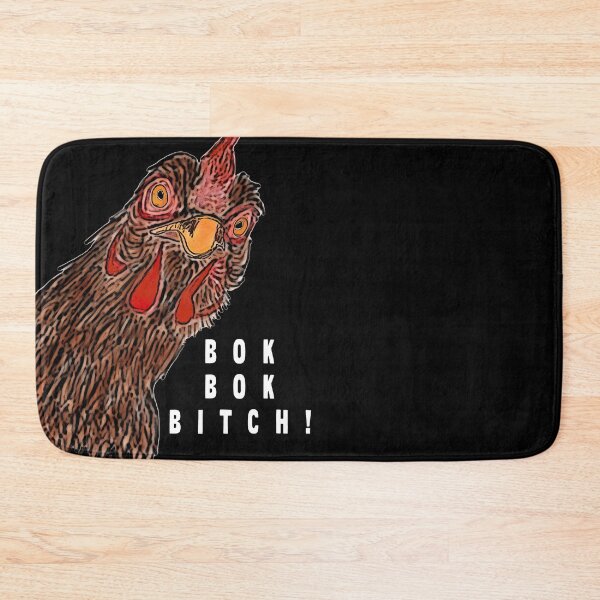 Item preview, Bok Bok Bitch Crazy Rich Badass Chickens Black  designed and sold by briana-rose.