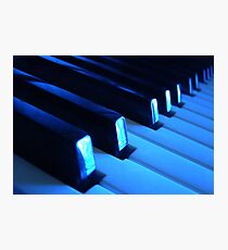 Blue Notes Photographic Print
