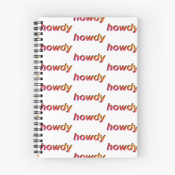 Item preview, howdy – red/orange designed and sold by dalvago.