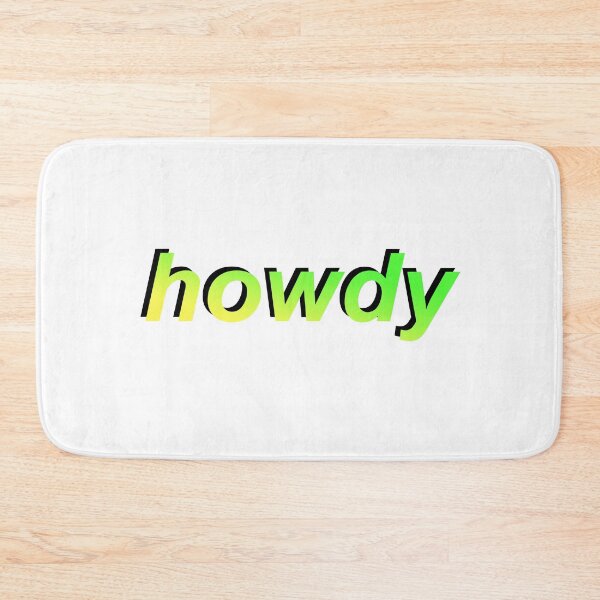Item preview, howdy – yellow/green designed and sold by dalvago.