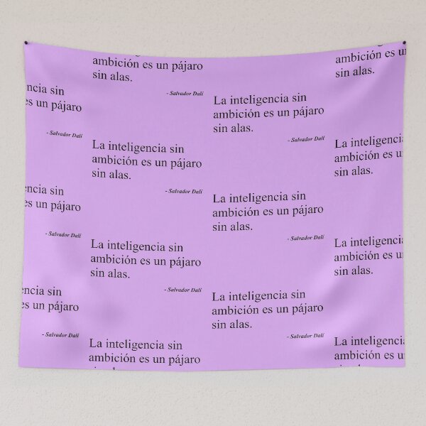 Item preview, Intelligence without Ambition - Salvador Dali Quote designed and sold by smoothinsomniac.