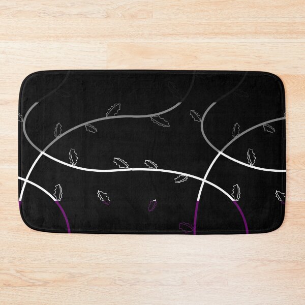 Item preview, Jagged Leaves, Asexual Pride Flag designed and sold by StephOBrien.