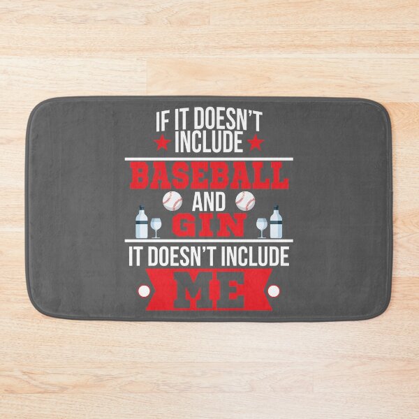 Item preview, Doesn't Involve Baseball & Gin Sports Fan print designed and sold by bkfdesigns.