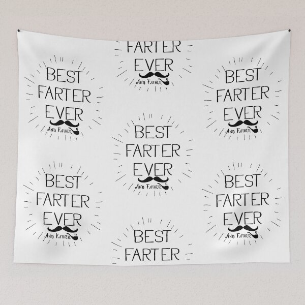 Item preview, Best Farter Ever and Father, Funny Fathers Day Gift designed and sold by SerenaBliss.