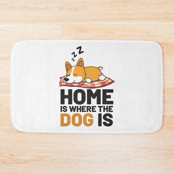 Item preview, Home Is Where The Dog Is Pawing Scratching designed and sold by SilentEcho.