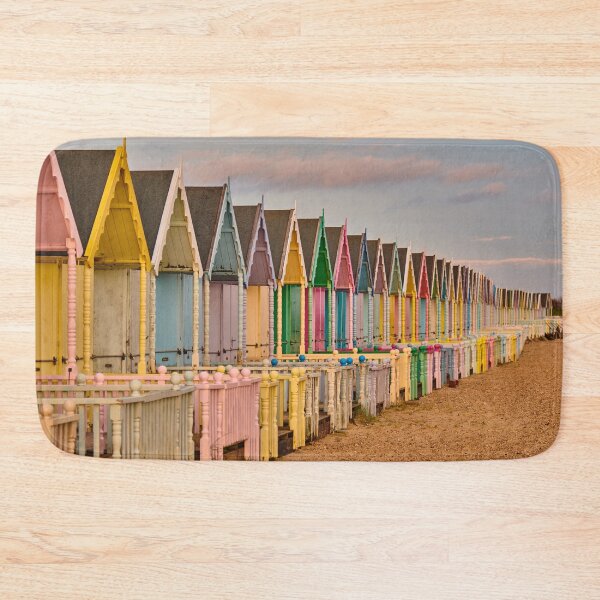 Item preview, Colourful beach huts on Mersea Island, Essex designed and sold by Mark Bangert.